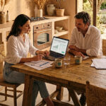 DECO recomenda crédito consolidado? Quando faz sentido Casal a analisar as vantagens e desvantagens de um crédito consolidado em Portugal